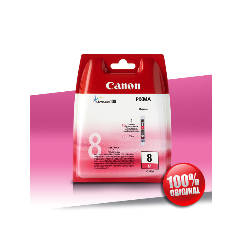 Tusz Canon 8 CLI MAGENTA 13ml Tusz Canon 8 CLI MAGENTA 13ml