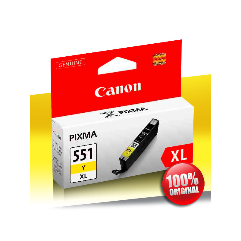Tusz Canon 551 CLI XL YELLOW 11ml