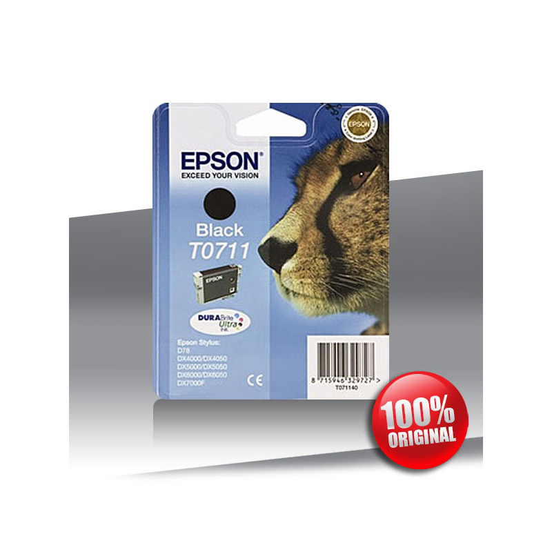 Tusz Epson 78 D (T0711) BLACK 7,4ml Tusz Epson 78 D (T0711) BLACK 7,4ml