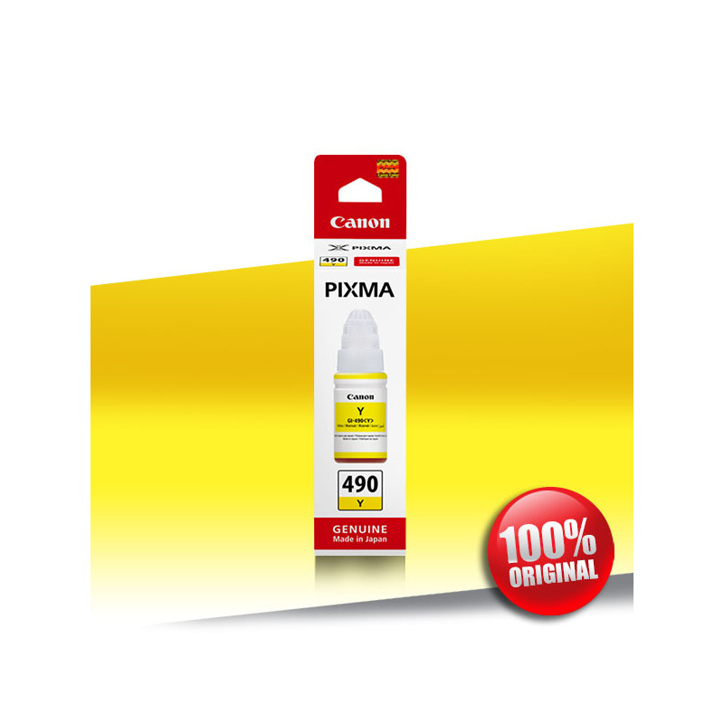 Tusz Canon 490 GI YELLOW 70ml