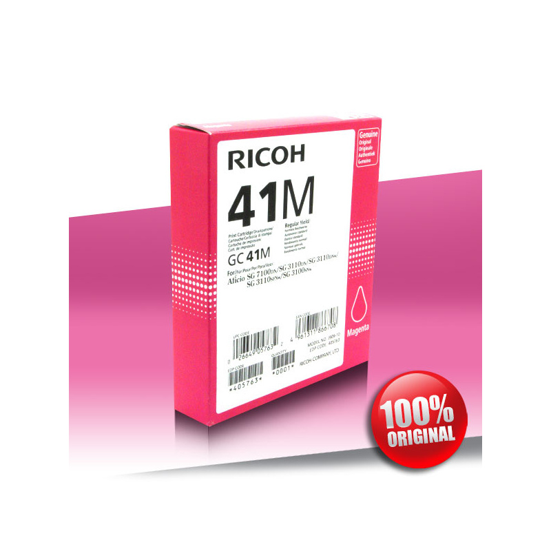Tusz Ricoh 3100 SG (GC-41M) MAGENTA 2200str