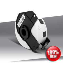 Taśma Brother DK-11218 BLACK on WHITE 24inks 1000szt (fi 24m