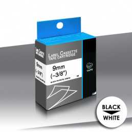 Taśma Epson LC-3WBN (SS9KW) BLACK on WHITE 24inks 9mm