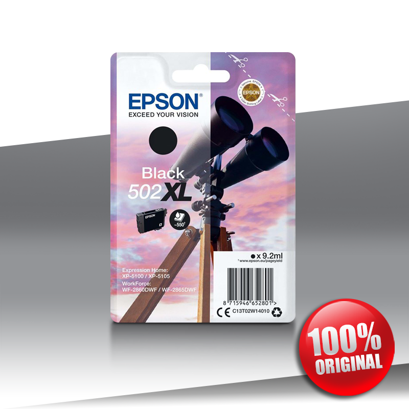 Tusz Epson 5100 XP (502) BLACK XL 9,2ml