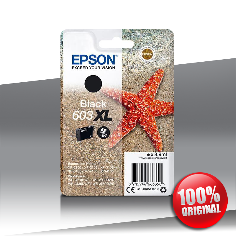 Tusz Epson 2100 XP (603XL) BLACK 8,9ml