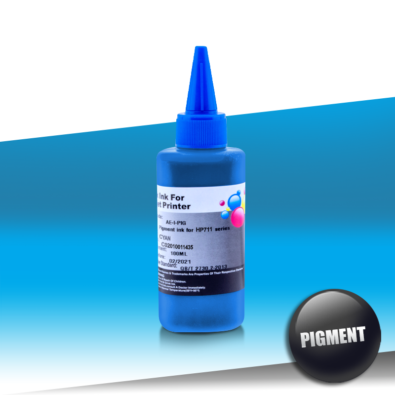 Atrament HP 711 CYAN PIGMENT 100ml 24inks Atrament HP 711 CYAN PIGMENT 100ml 24inks