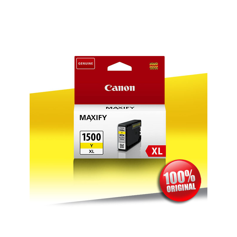 Tusz Canon 1500 PGI XL YELLOW 12ml
