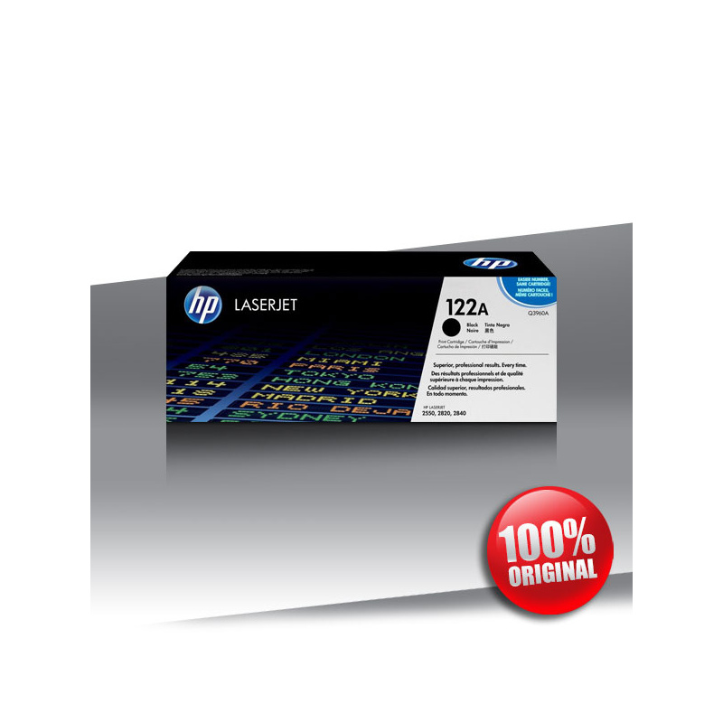 Toner HP 122A (2550) CLJ BLACK Oryginalny 5K Toner HP 122A (2550) CLJ BLACK Oryginalny 5K