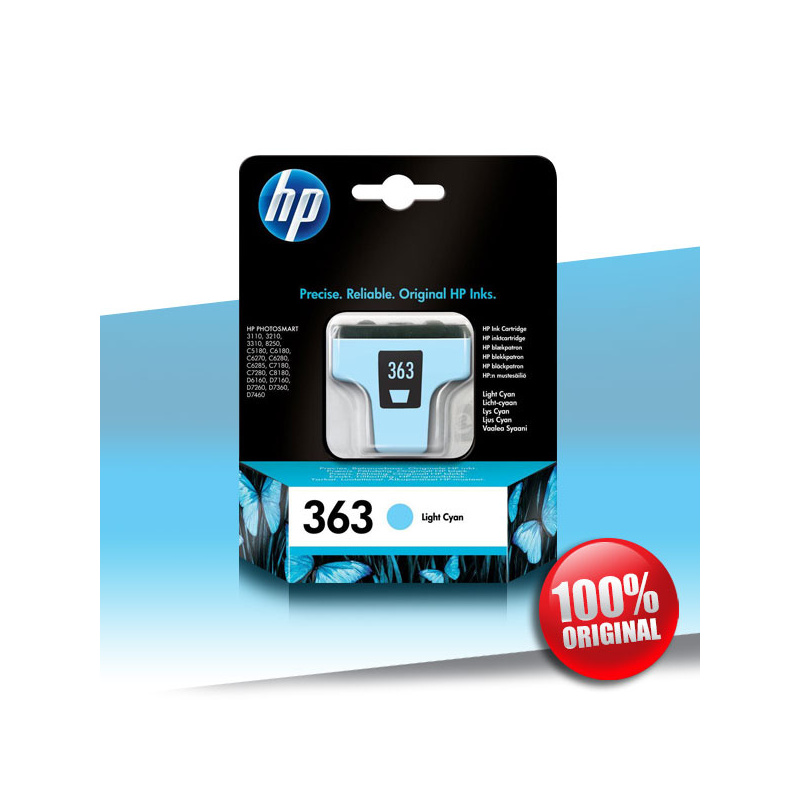 Tusz HP 363 LIGHT CYAN 5,5ml Tusz HP 363 LIGHT CYAN 5,5ml