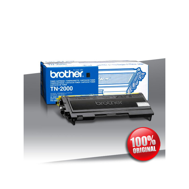 Toner Brother TN 2000 (HL 2030) Oryginalny 2500str Toner Brother TN 2000 (HL 2030) Oryginalny 2500str