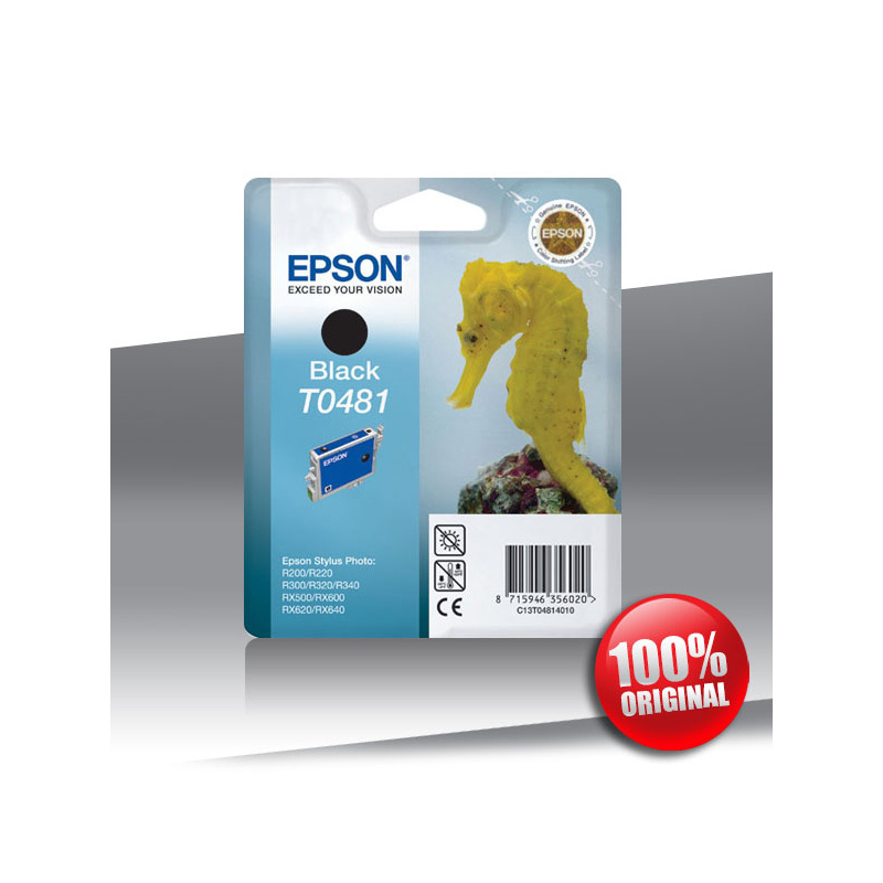 Tusz Epson 300 SPh R (T0481) BLACK 13ml Tusz Epson 300 SPh R (T0481) BLACK 13ml