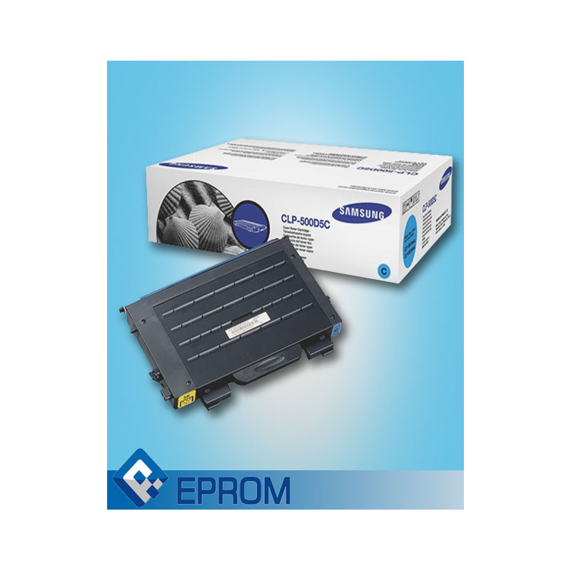 Toner Samsung 500 CLP CYAN Oryginalny 5000str Toner Samsung 500 CLP CYAN Oryginalny 5000str