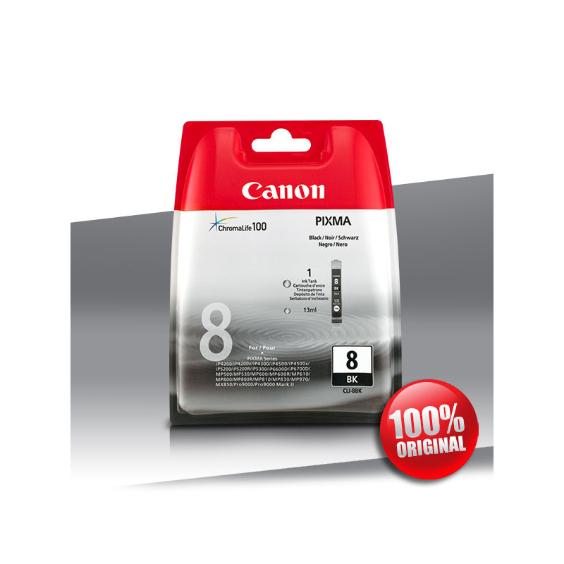 Tusz Canon 8 CLI BLACK 13ml Tusz Canon 8 CLI BLACK 13ml