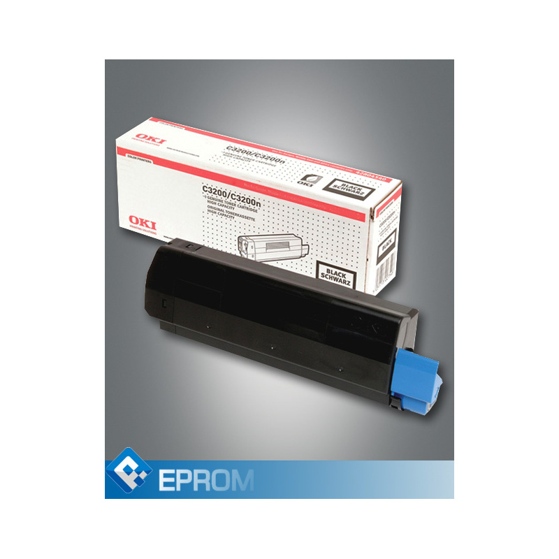 Toner OKI 3200 C BLACK Oryginalny 1500str Toner OKI 3200 C BLACK Oryginalny 1500str