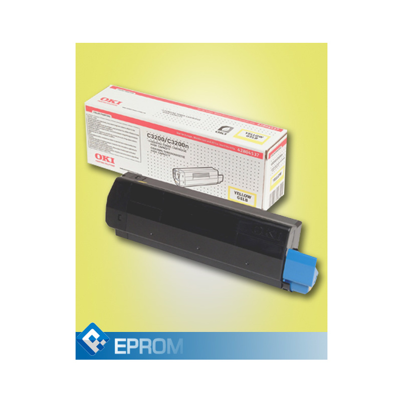 Toner OKI 3200 C YELLOW Oryginalny 1500str Toner OKI 3200 C YELLOW Oryginalny 1500str