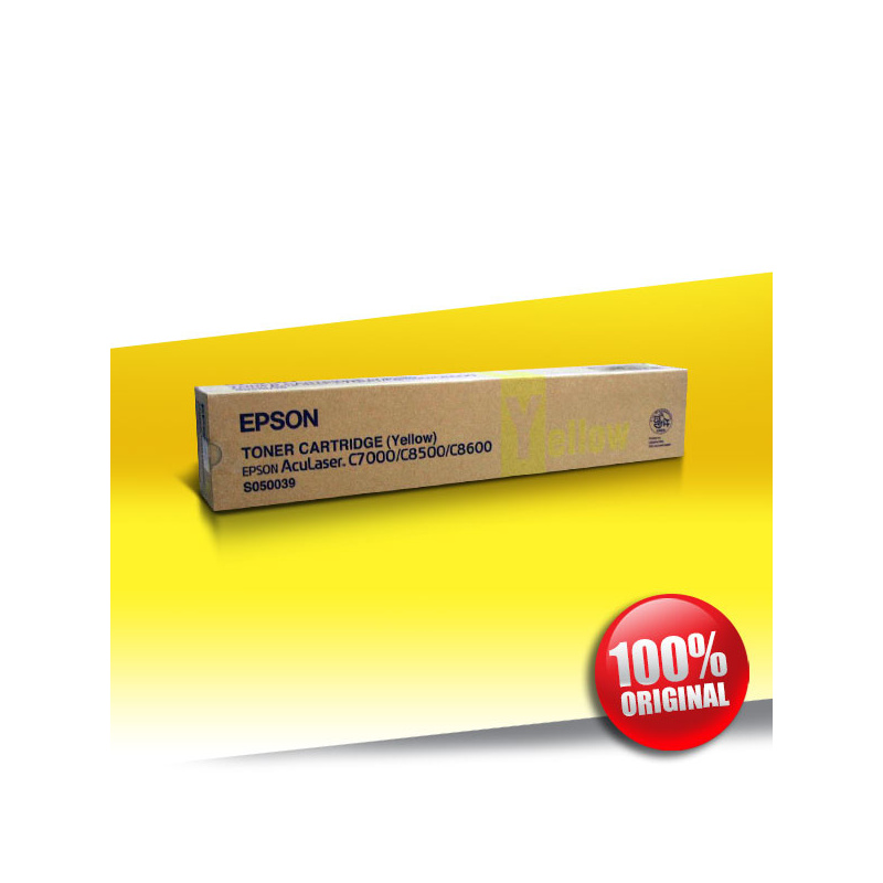 Toner Epson C8500 AcuL YELLOW Oryginalny 6000str