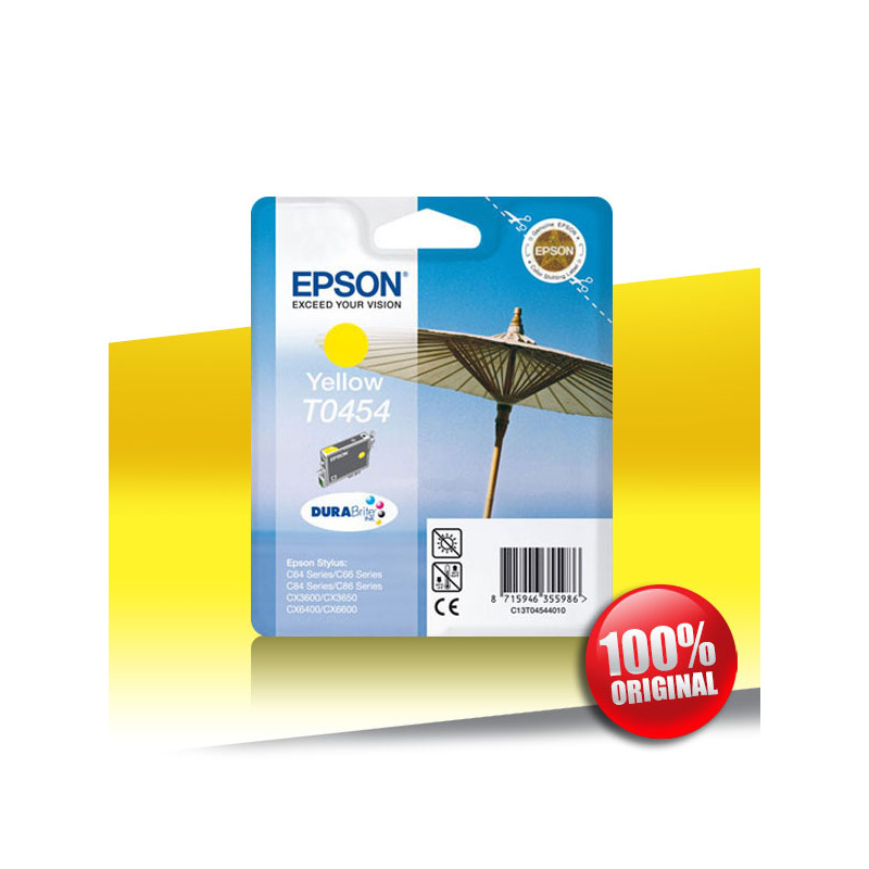 Tusz Epson 64/84 C (T0444) YELLOW 13ml Tusz Epson 64/84 C (T0444) YELLOW 13ml