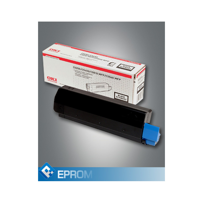 Toner OKI 5250/5450 C BLACK Oryginalny 5000str Toner OKI 5250/5450 C BLACK Oryginalny 5000str
