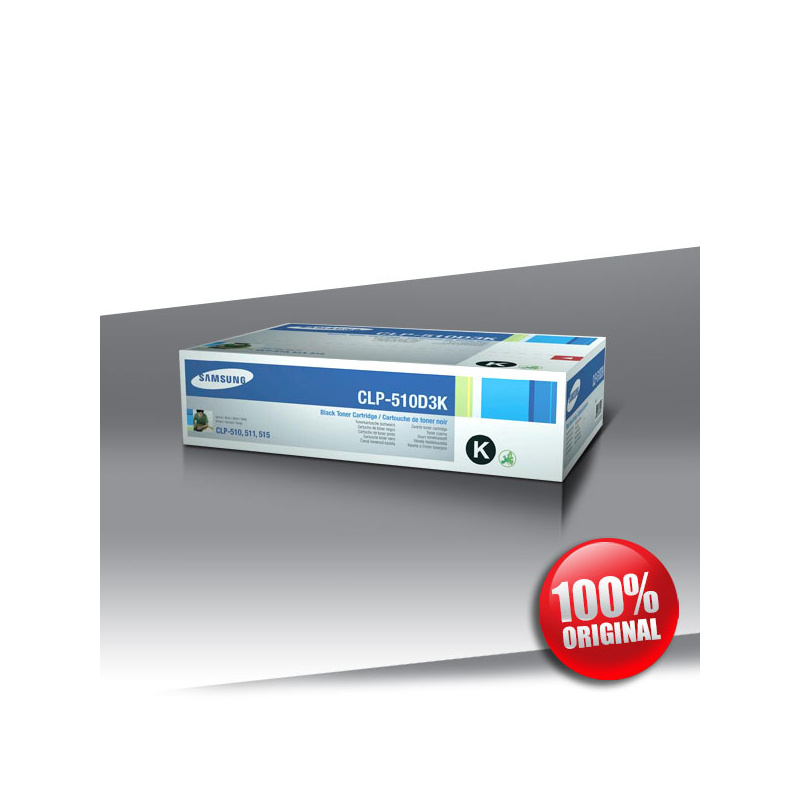 Toner Samsung 510 CLP BLACK Oryginalny 3000str Toner Samsung 510 CLP BLACK Oryginalny 3000str