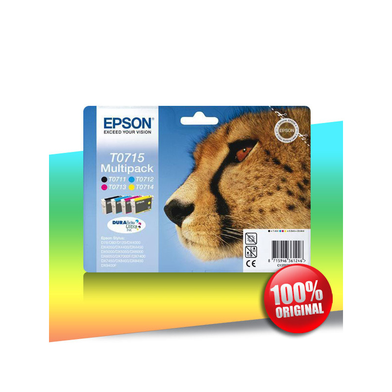 Tusz Epson 78 D (T0715) MULTIPACK 23,9ml Tusz Epson 78 D (T0715) MULTIPACK 23,9ml