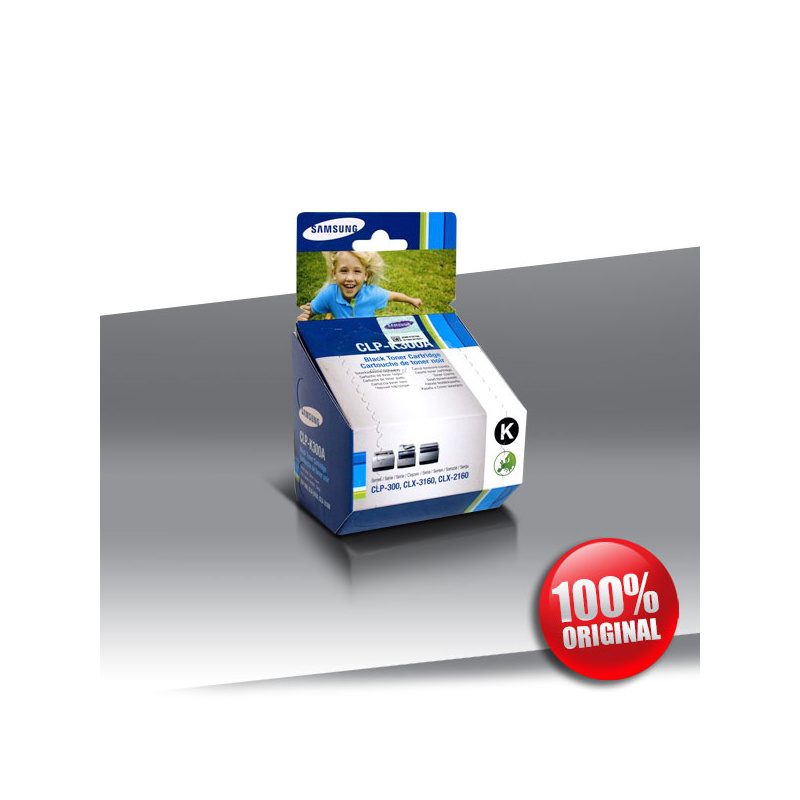 Toner Samsung 300 CLP BLACK Oryginalny 2000str