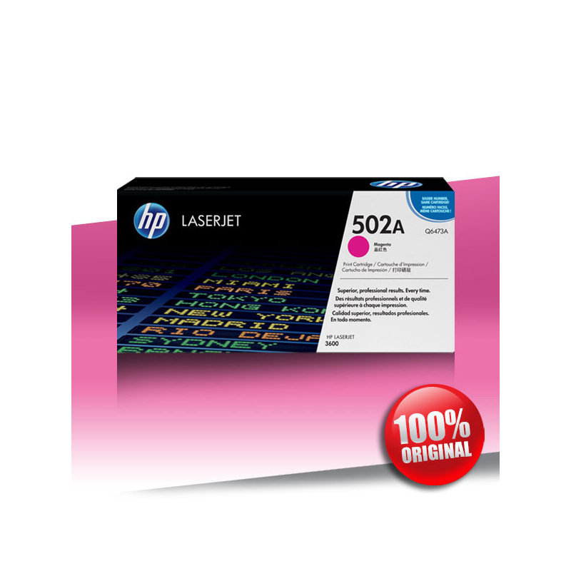 Toner HP 3800 CLJ MAGENTA Oryginalny 6000str Toner HP 3800 CLJ MAGENTA Oryginalny 6000str