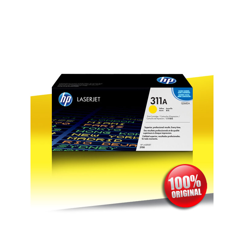 Toner HP 311A (3700) CLJ YELLOW Oryginalny 6K Toner HP 311A (3700) CLJ YELLOW Oryginalny 6K