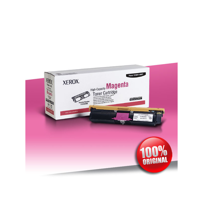 Toner Xerox 6120 Phaser MAGENTA Oryginalny 4500str Toner Xerox 6120 Phaser MAGENTA Oryginalny 4500str