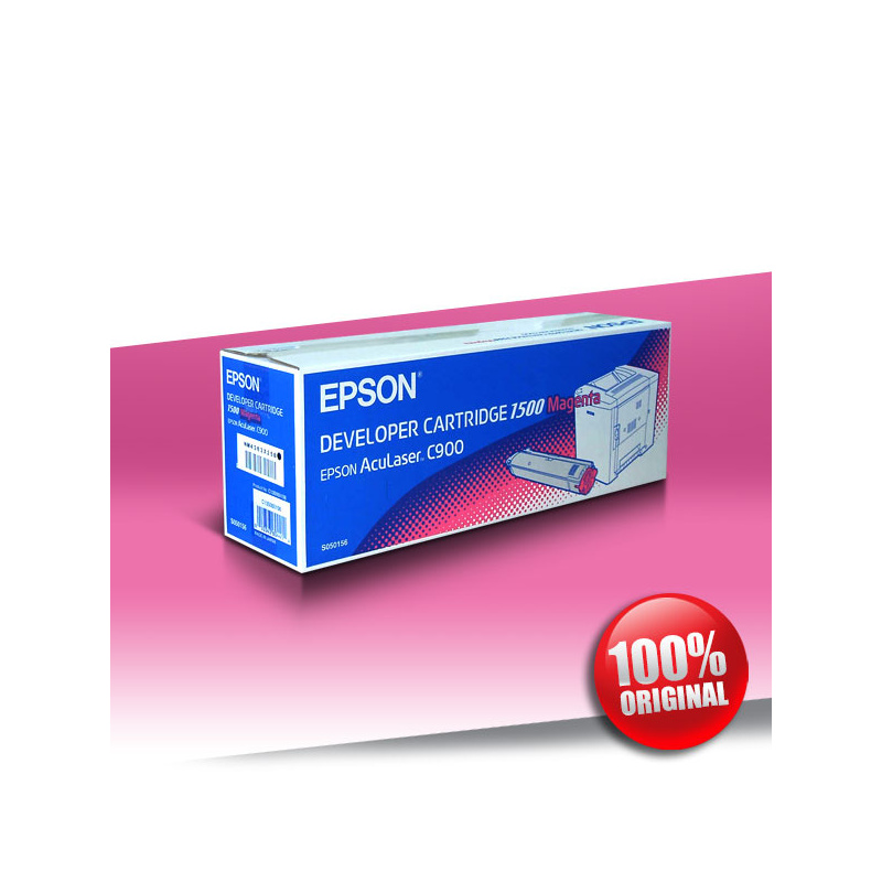 Toner Epson C900 AcuL MAGENTA Oryginalny 1500str Toner Epson C900 AcuL MAGENTA Oryginalny 1500str