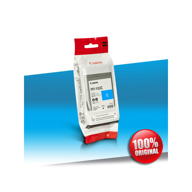 Tusz Canon 102 PFI CYAN 130ml Tusz Canon 102 PFI CYAN 130ml