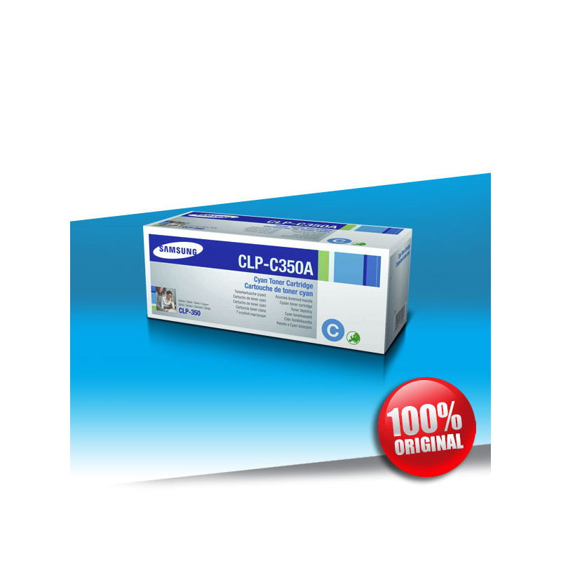 Toner Samsung 350/N CLP CYAN Oryginalny 2000str