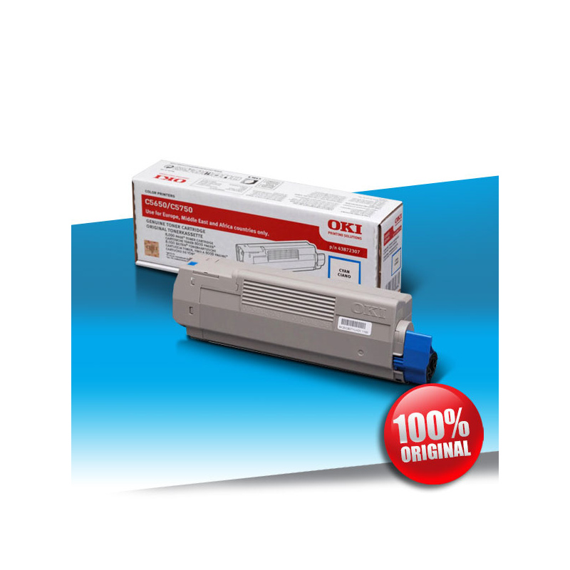 Toner OKI 5650/5750 C CYAN Oryginalny 2000str