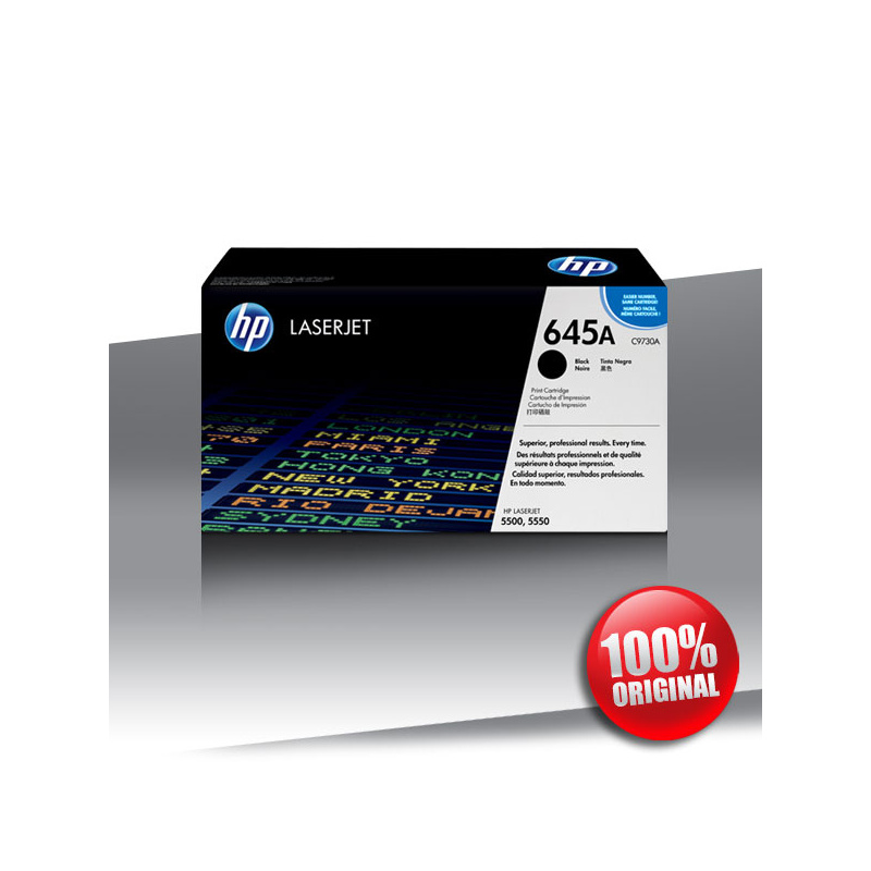 Toner HP 645A (5500) CLJ BLACK Oryginalny 13K Toner HP 645A (5500) CLJ BLACK Oryginalny 13K