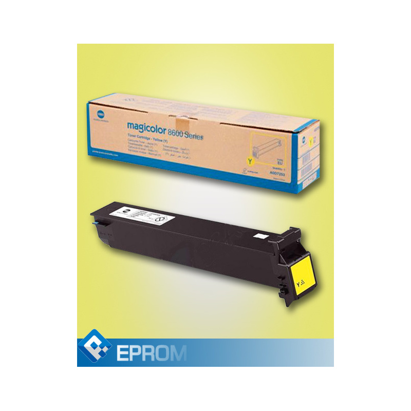 Toner Konica Minolta 8650 MC YELLOW Oryginalny 20000str Toner Konica Minolta 8650 MC YELLOW Oryginalny 20000str