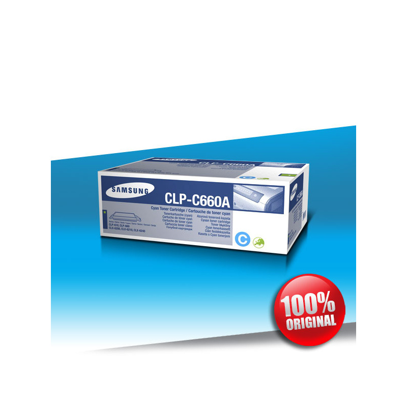 Toner Samsung 610/660 CLP CYAN Oryginalny 2000str Toner Samsung 610/660 CLP CYAN Oryginalny 2000str