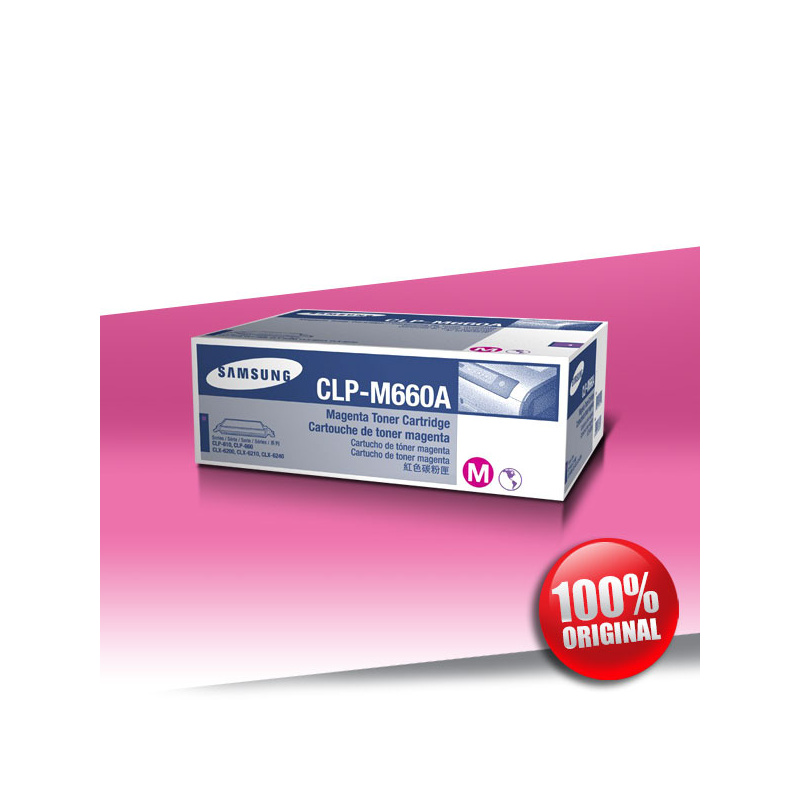 Toner Samsung 610/660 CLP MAGENTA Oryginalny 2000str