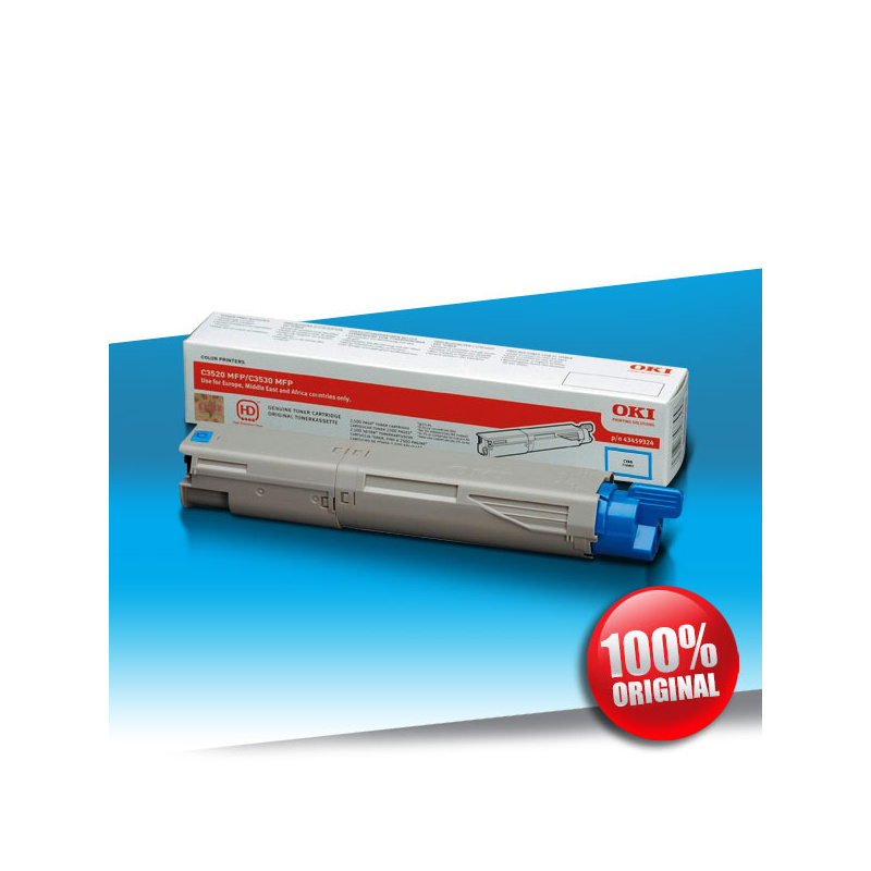 Toner OKI 3520/3530 C CYAN Oryginalny 2500str Toner OKI 3520/3530 C CYAN Oryginalny 2500str