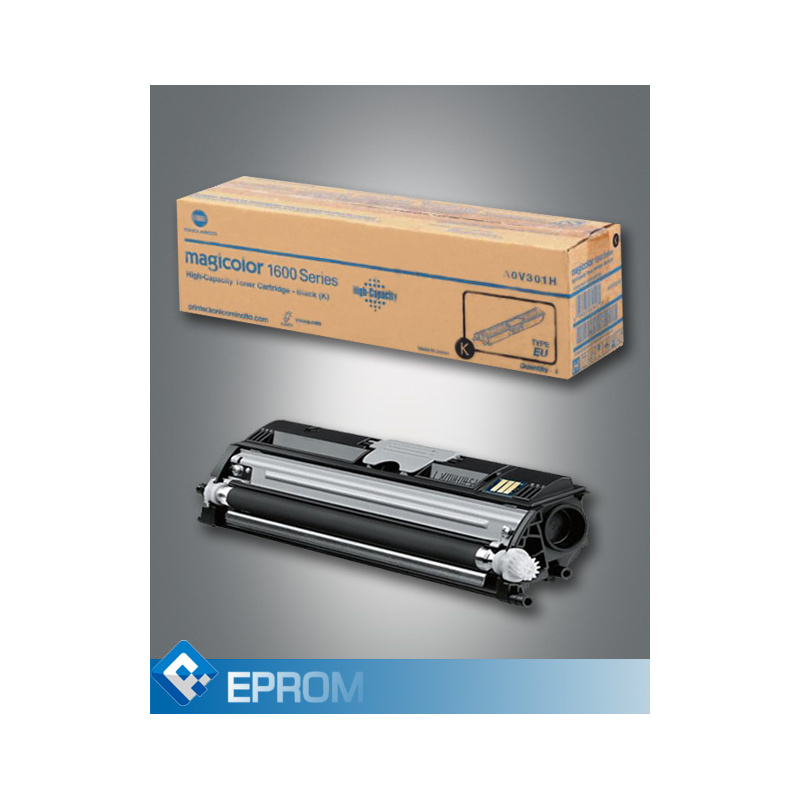 Toner Konica Minolta 1600W MC BLACK Oryginalny 2500str Toner Konica Minolta 1600W MC BLACK Oryginalny 2500str