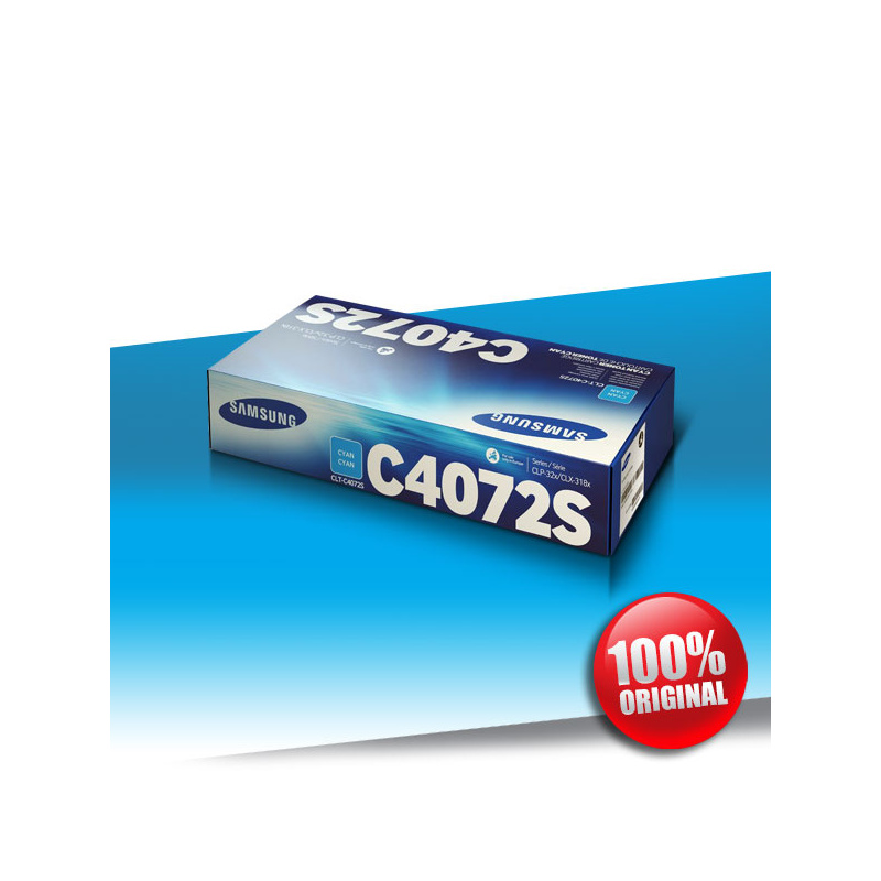 Toner Samsung 320 CLP CYAN Oryginalny 1000str