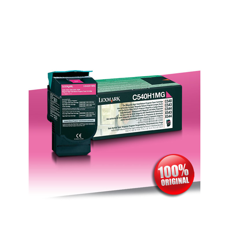 Toner Lexmark C544/X544 MAGENTA Oryginalny 4000str