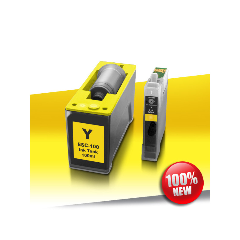 Tusz Epson 78 (T0714) D YELLOW Eprom AutoReset+100 ml
