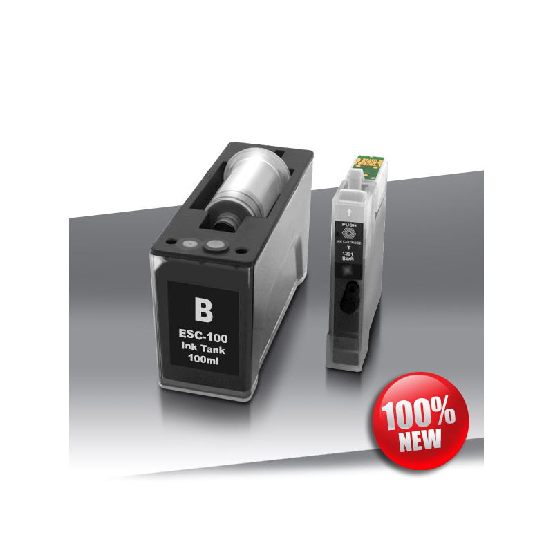 Tusz Epson 425 (T1291) SX BLACK Eprom AutoReset+100 ml