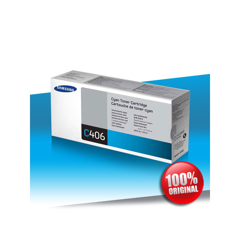 Toner Samsung 360/365 CLP CYAN Oryginalny 1000str