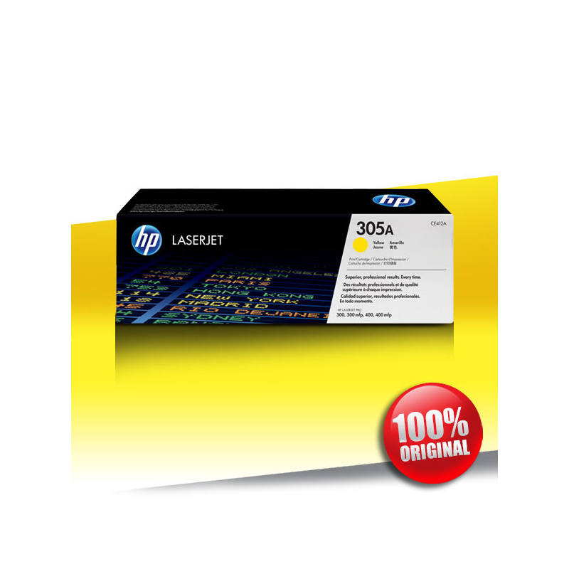 Toner HP 305A (351/475) PRO M CLJ YELLOW Oryginalny 2,6K