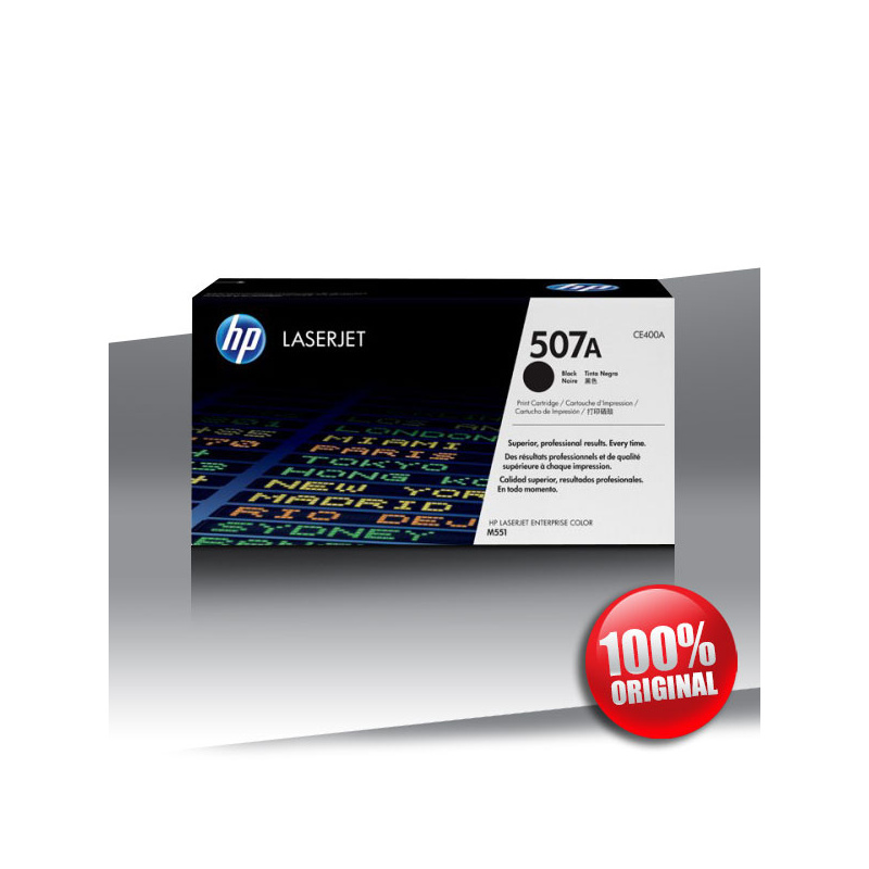 Toner HP 507A (551/575) ENTERP. M CLJ BLACK Oryginalny 5,5K