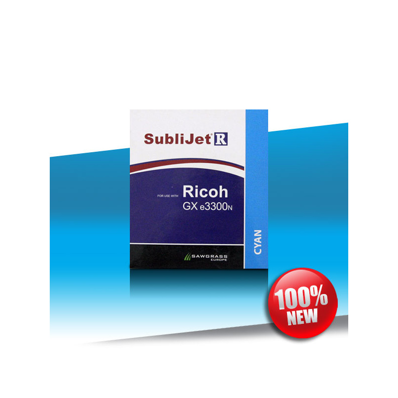 Tusz Ricoh e3300N/e2600 GX CYAN sublimacyjny 30ml