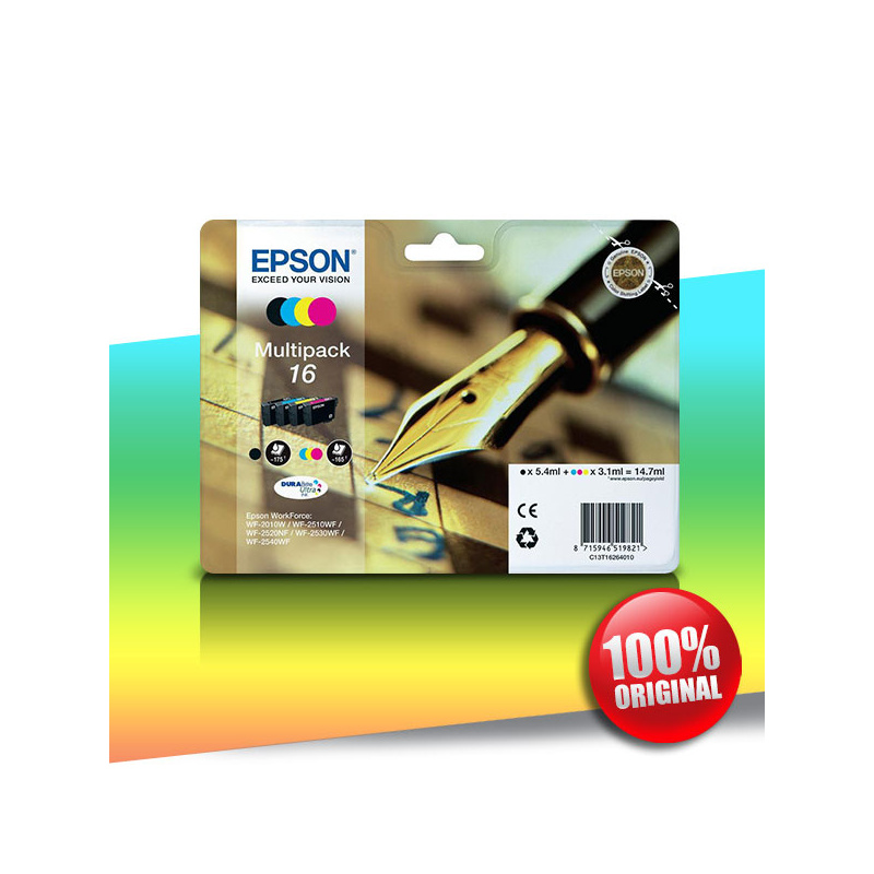 Tusz Epson 2010 WF (T1626) MULTIPACK 14.7ml