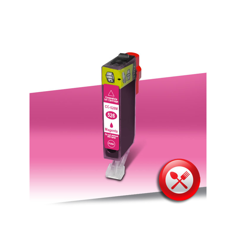 Tusz spożywczy Canon 526 CLI (iP 4850) MAGENTA 24inks