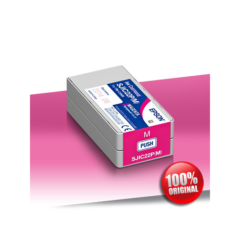 Tusz Epson 3500 TM-C (SJIC22P) MAGENTA 32,5ml Tusz Epson 3500 TM-C (SJIC22P) MAGENTA 32,5ml