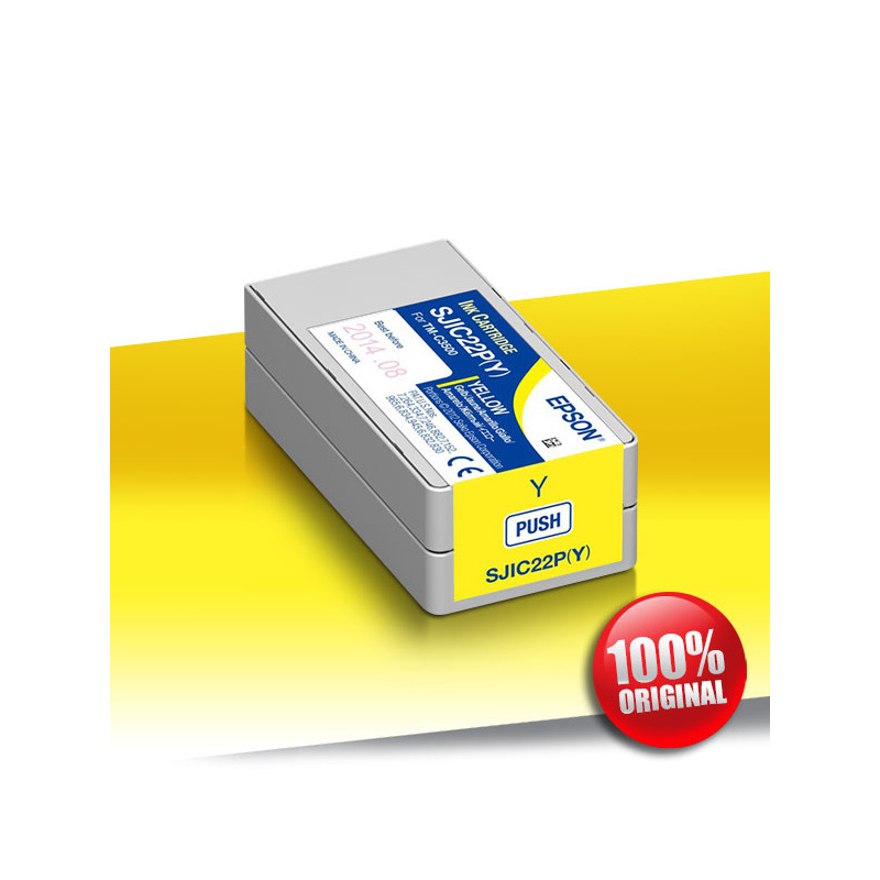 Tusz Epson 3500 TM-C (SJIC22P) YELLOW 32,5ml